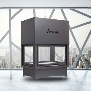 A.Caminetti Crystal 4D Wood Fireplace