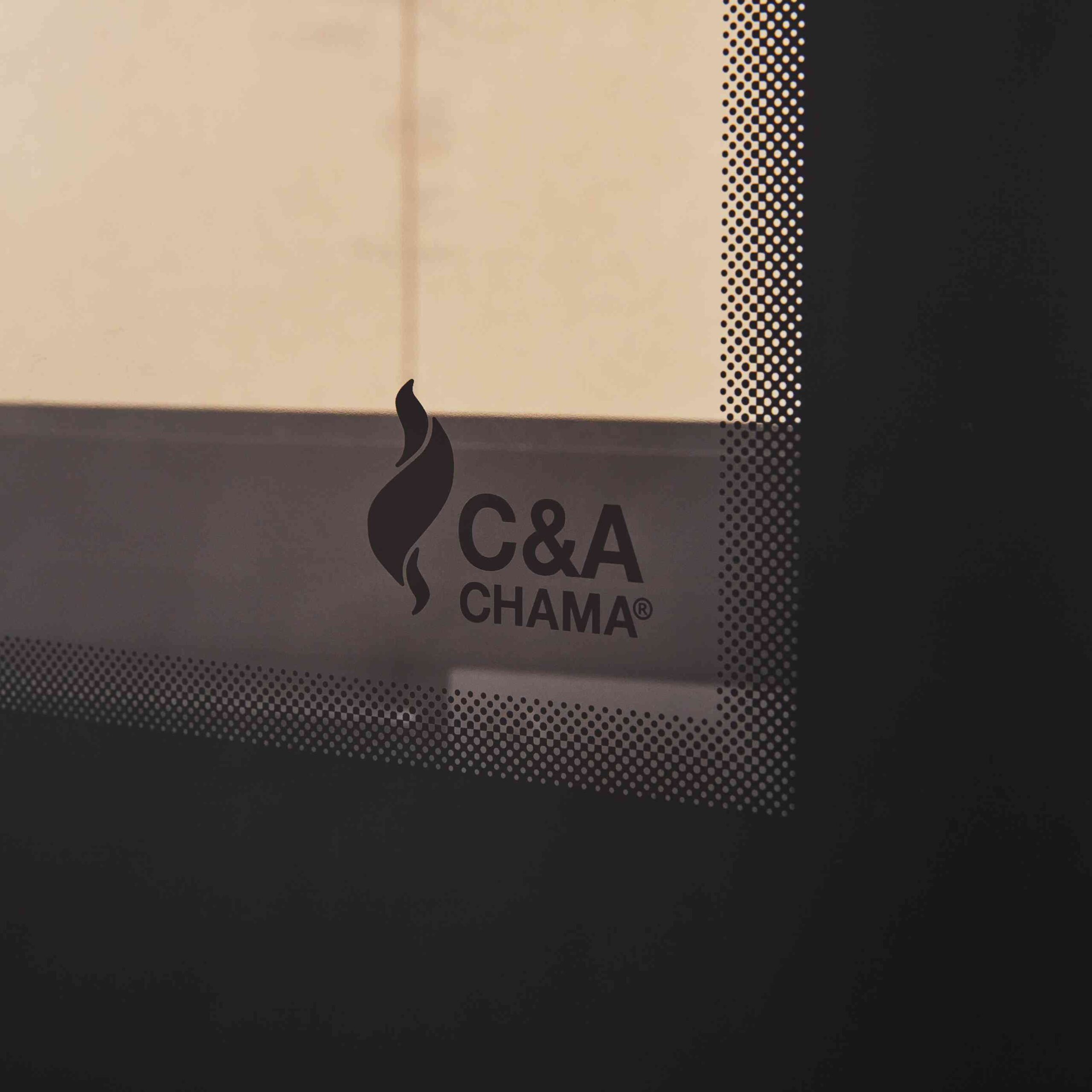 C&A Chama Cristal 69 Insert Wood Fireplace - Image 7