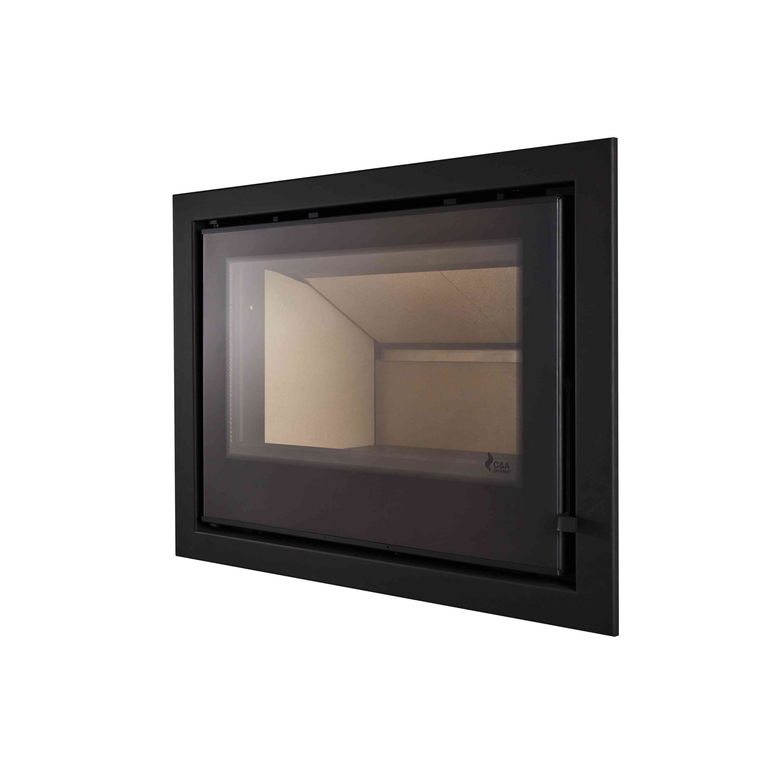 C&A Chama Cristal 78 Insert Wood Fireplace - Image 3