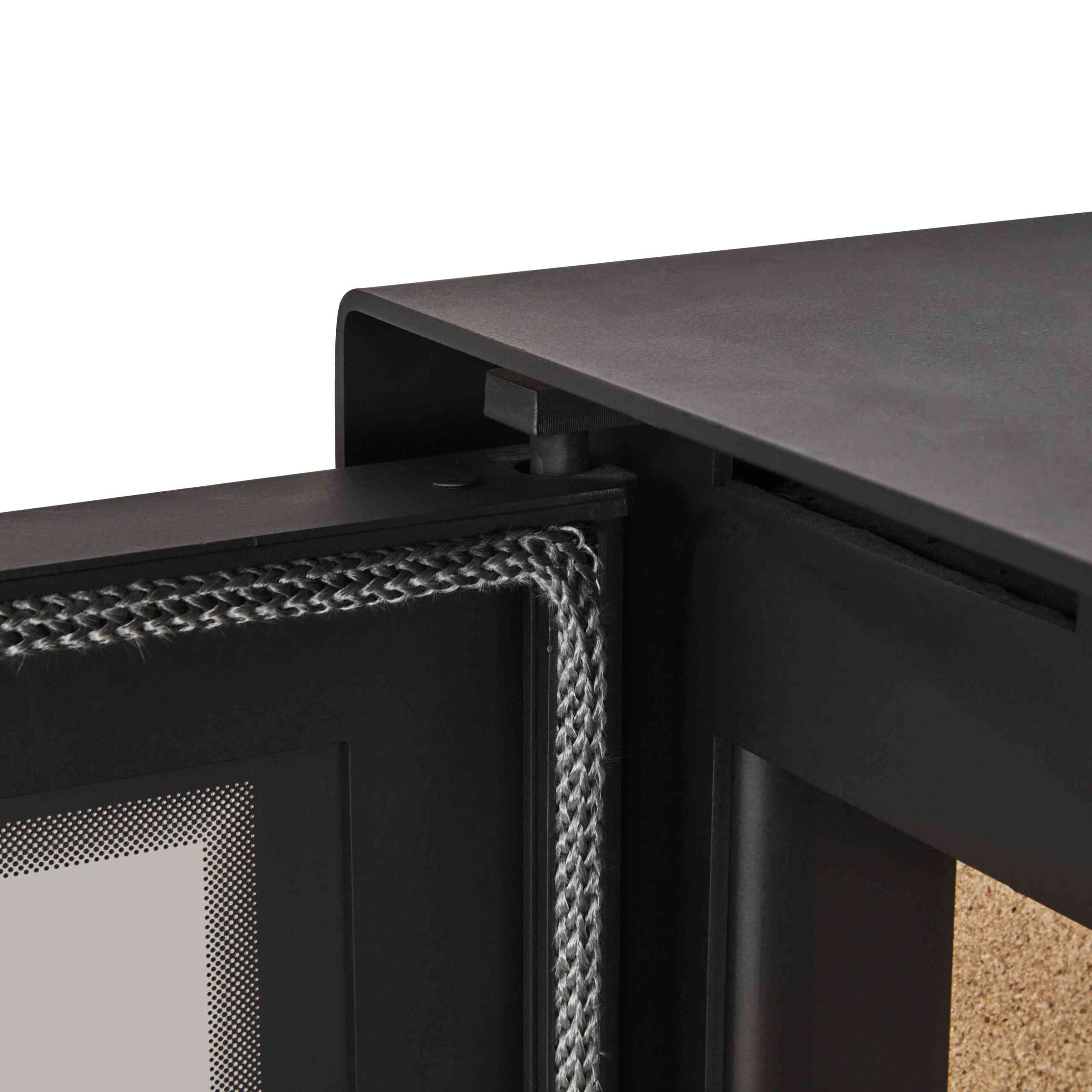 C&A Chama Modular Cristal 78 D Wood Fireplace - Image 4