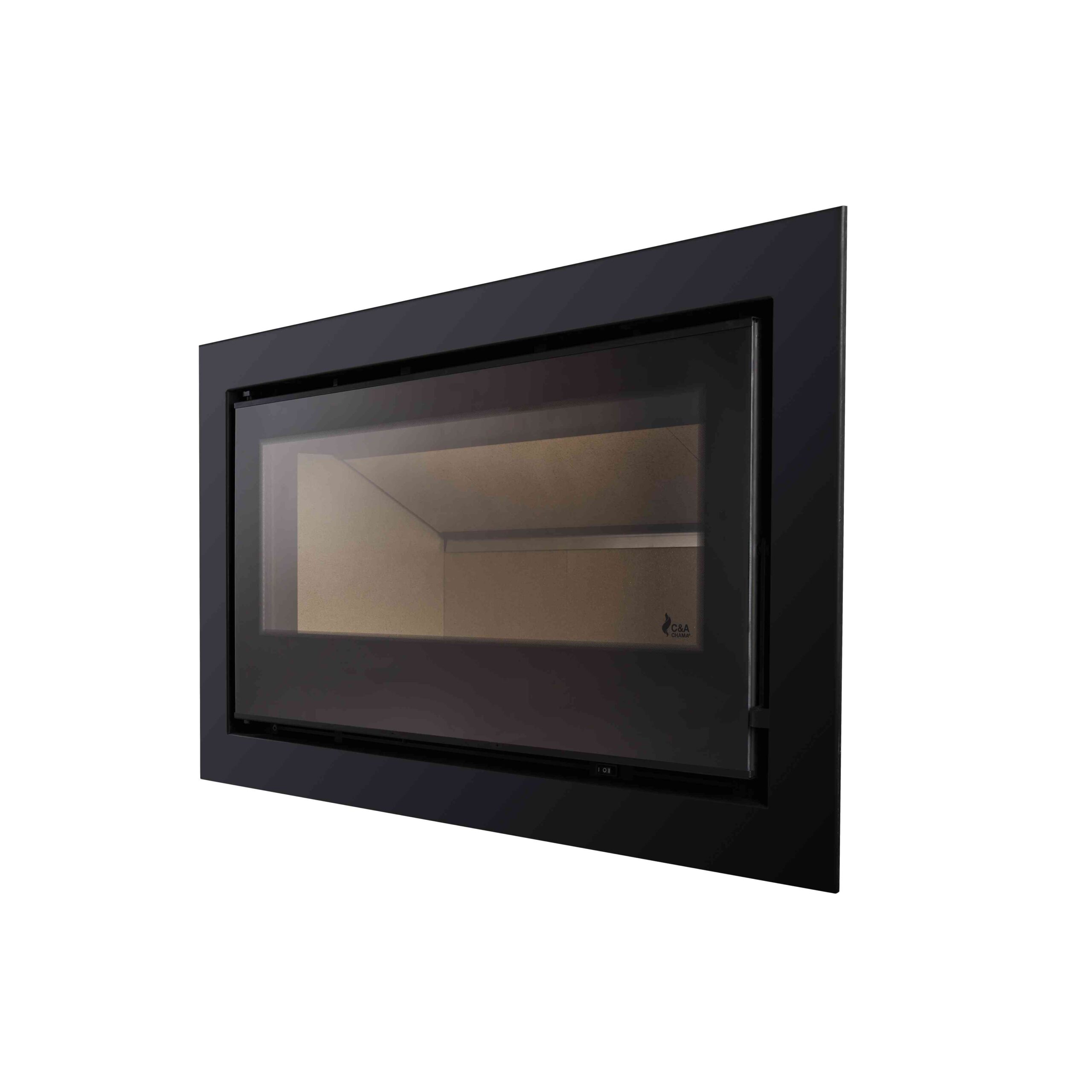 C&A Chama Cristal 98 Insert Wood Fireplace - Image 3