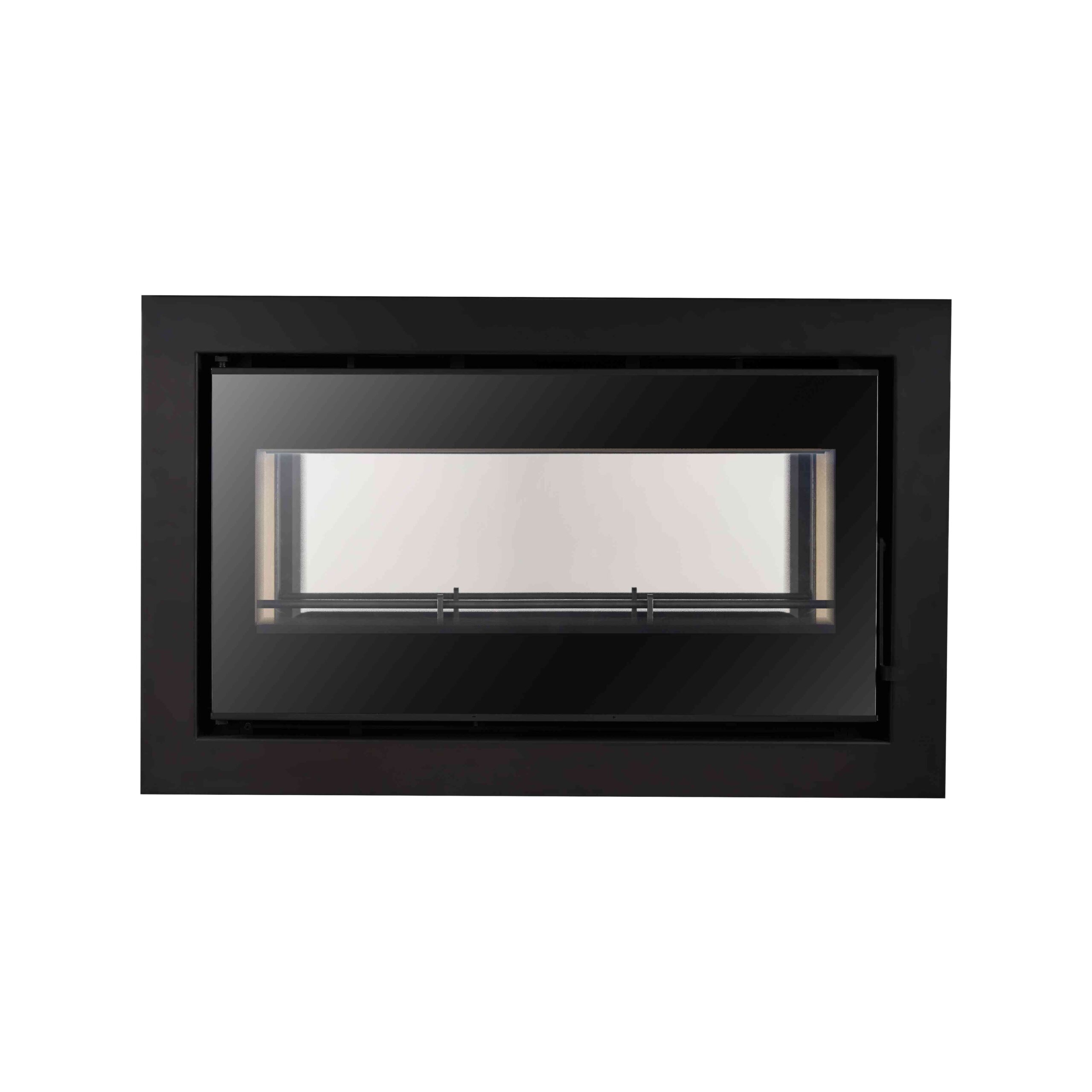 C&A Chama Cristal 98 D Insert Wood Fireplace - Image 2