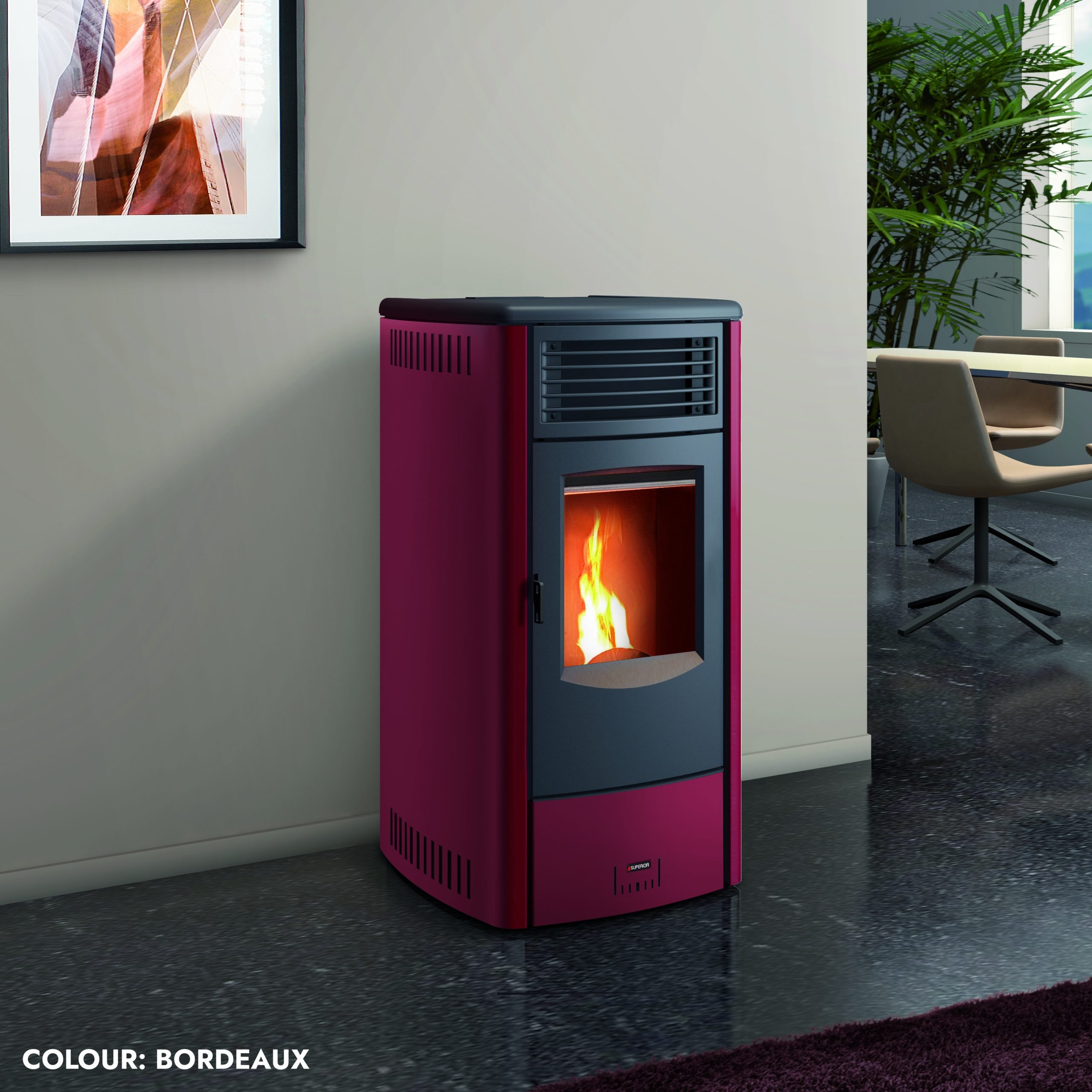 Superior Camilla Pellet Fireplace - Image 3