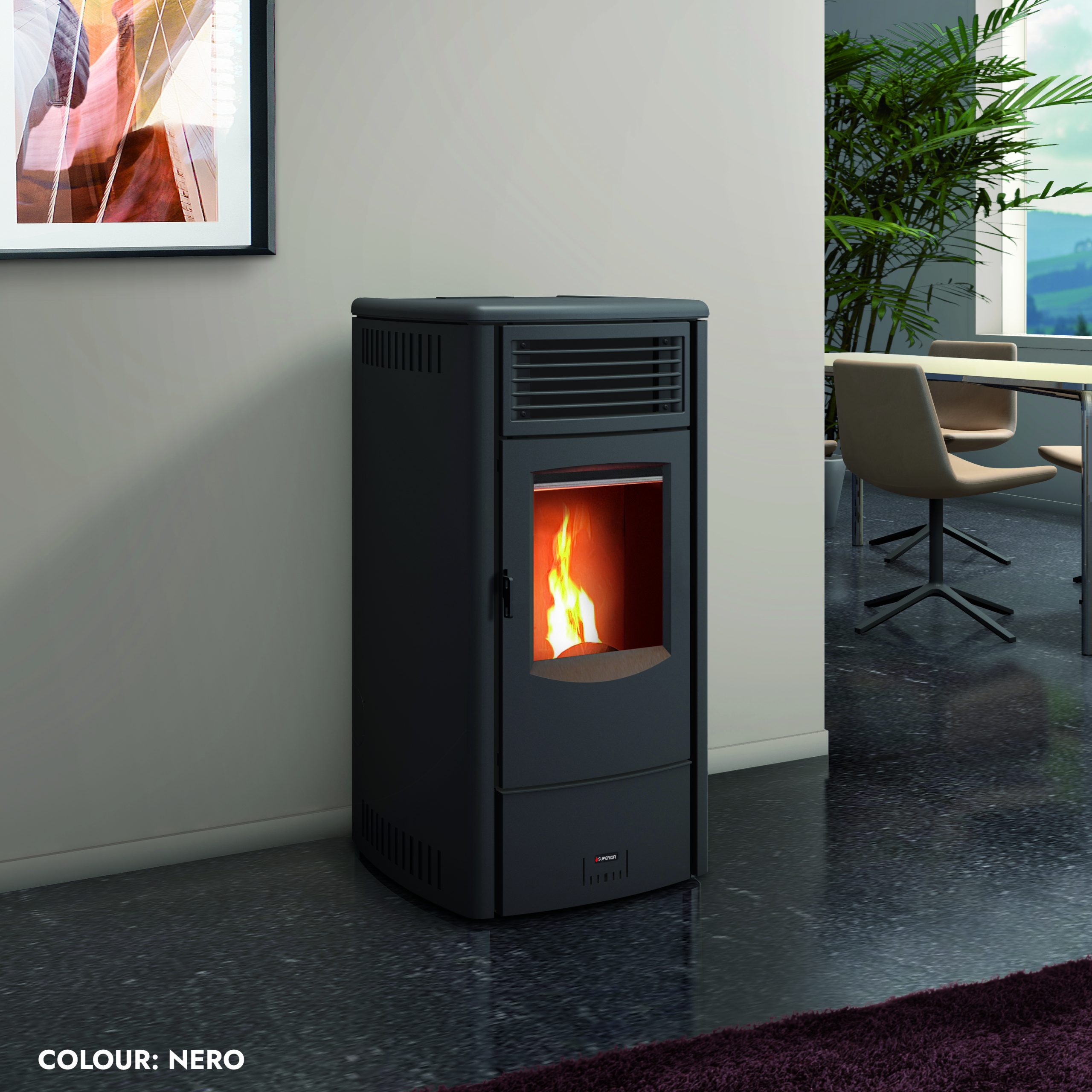 Superior Camilla Pellet Fireplace - Image 2