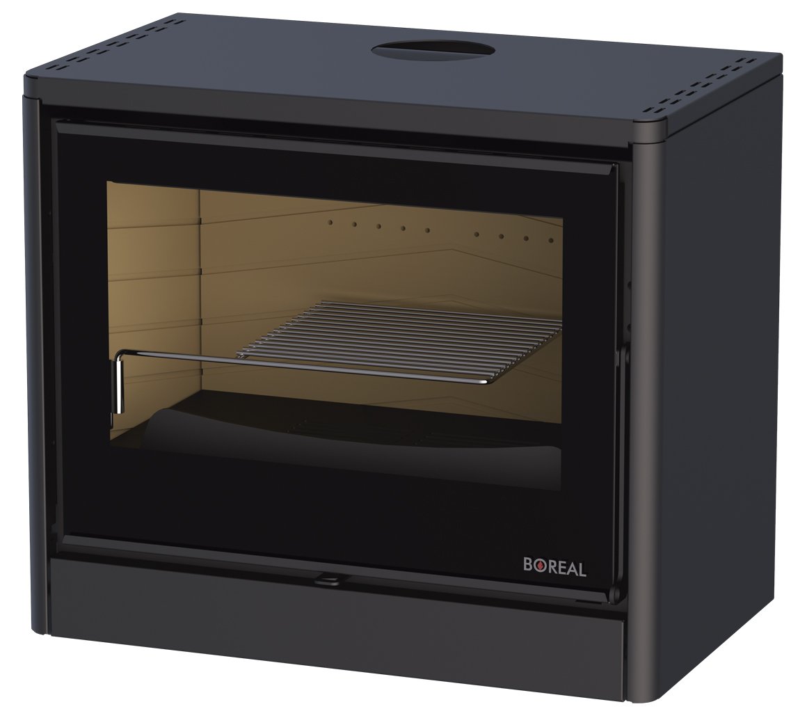 Bronpi Boreal E1000S Wood Fireplace With Wall Mount Kit - Image 5