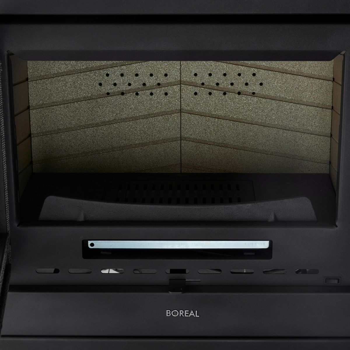 Bronpi Boreal E1000S Wood Fireplace With Wall Mount Kit - Image 7