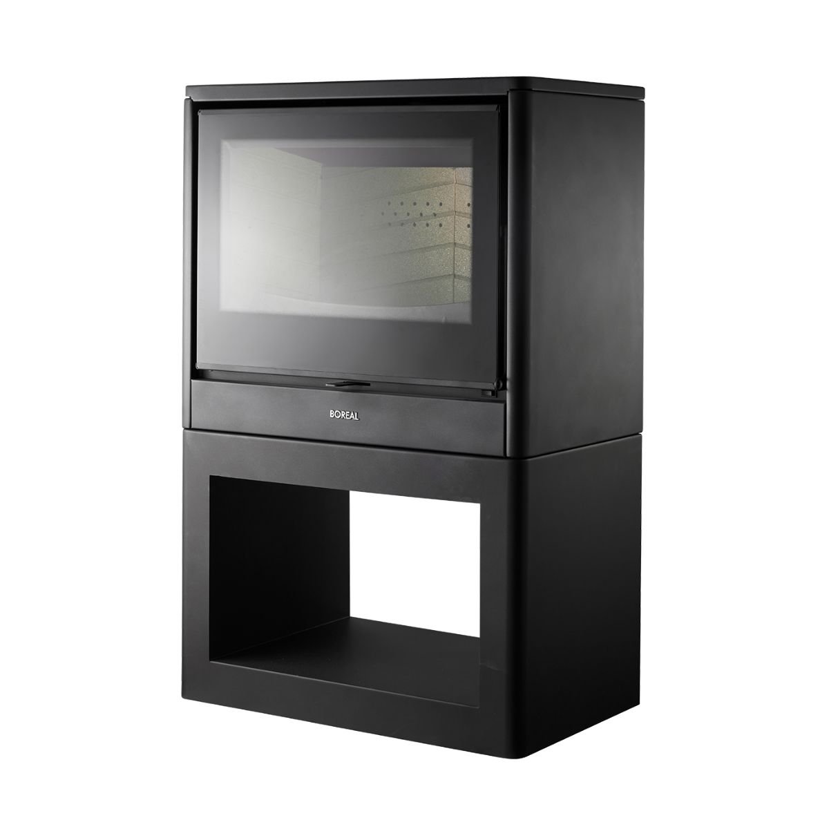 Bronpi Boreal E1000S Wood Fireplace With Wall Mount Kit - Image 3