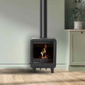 Cast iron fireplace